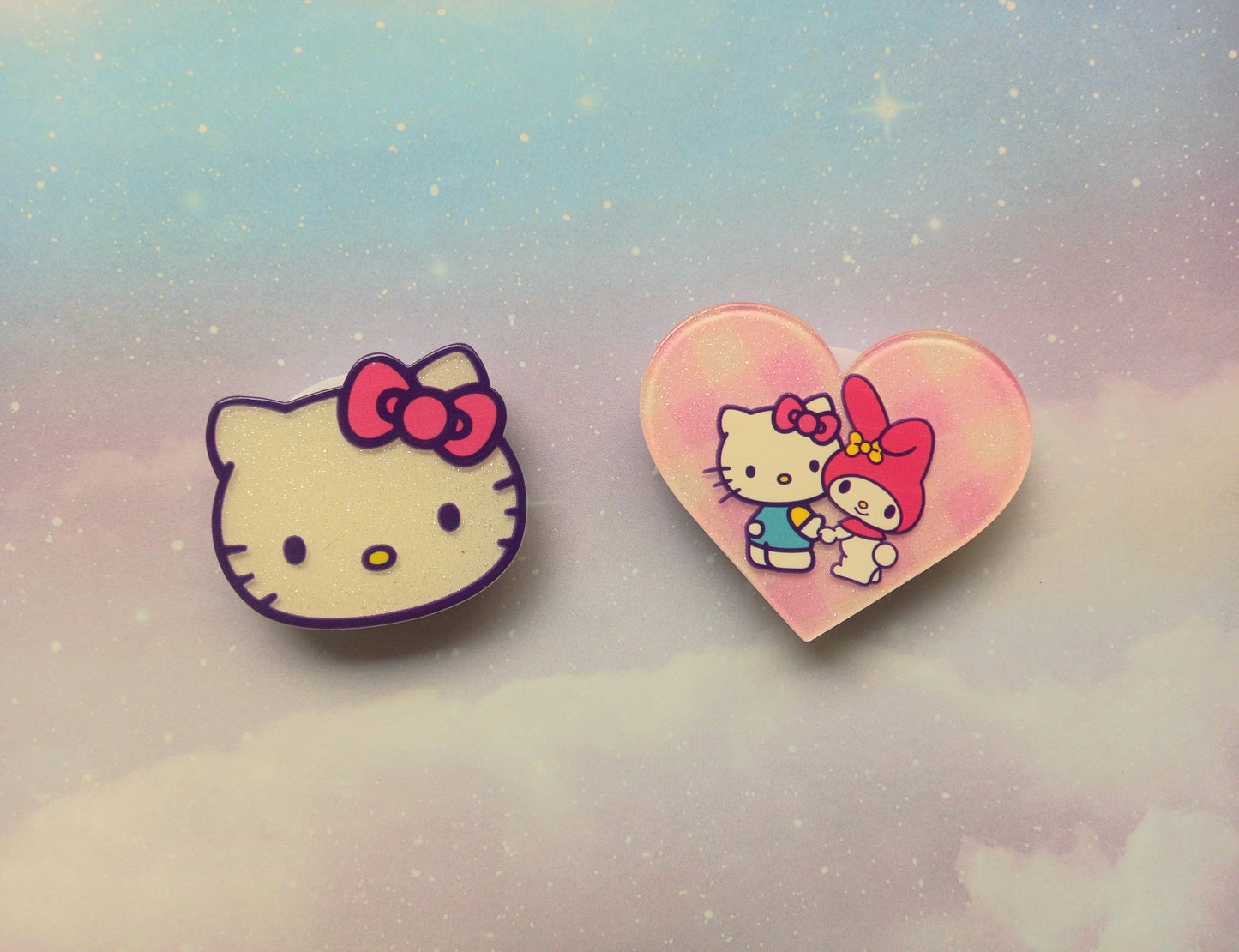 Limited Edition Sanrio Sparkly Phone Grips