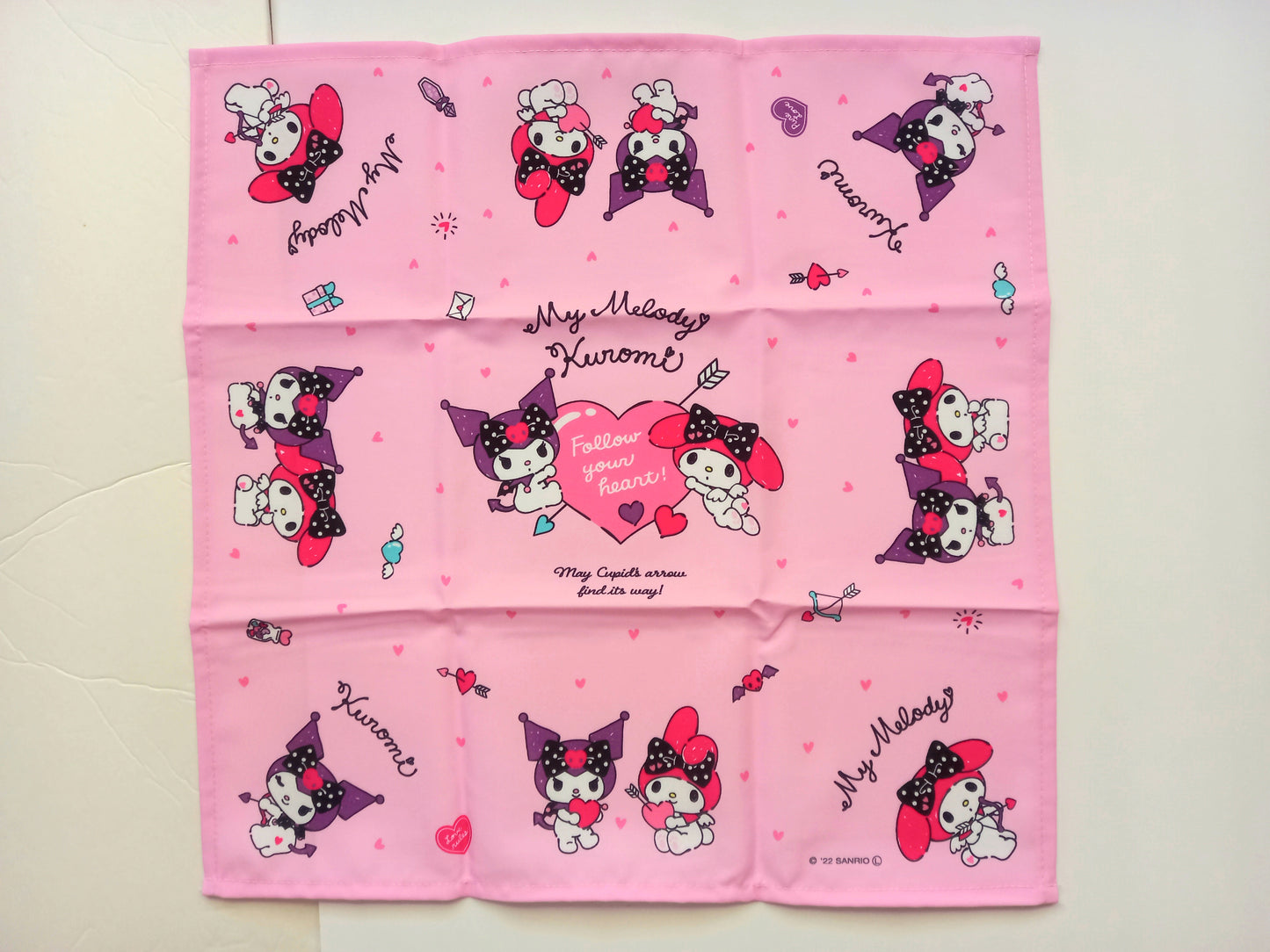 My Melody and Kuromi Handkerchief and Multipurpose Cloth