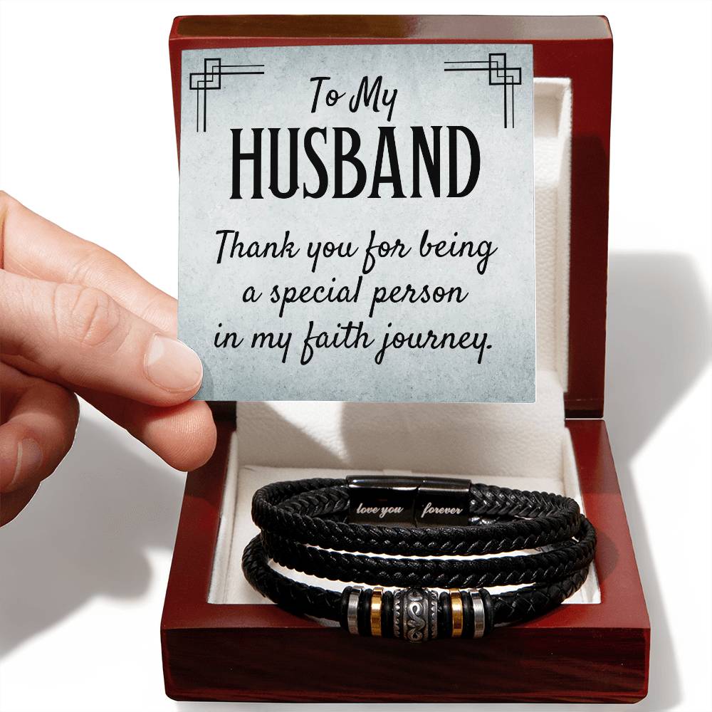 Besonderes Geschenk - Herren Lederarmband