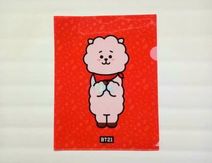 BT21 File Folders Minimalistic Version
