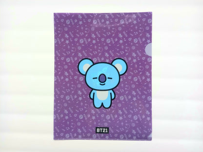 BT21 File Folders Minimalistic Version