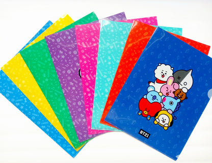 BT21 File Folders Minimalistic Version