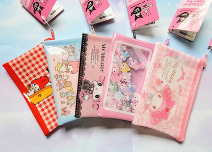 Pastel Mini Vinyl Pouches — Cute Sanrio Accessory Pouch