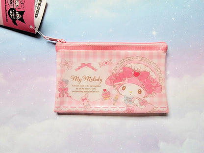 Pastel Mini Vinyl Pouches — Cute Sanrio Accessory Pouch