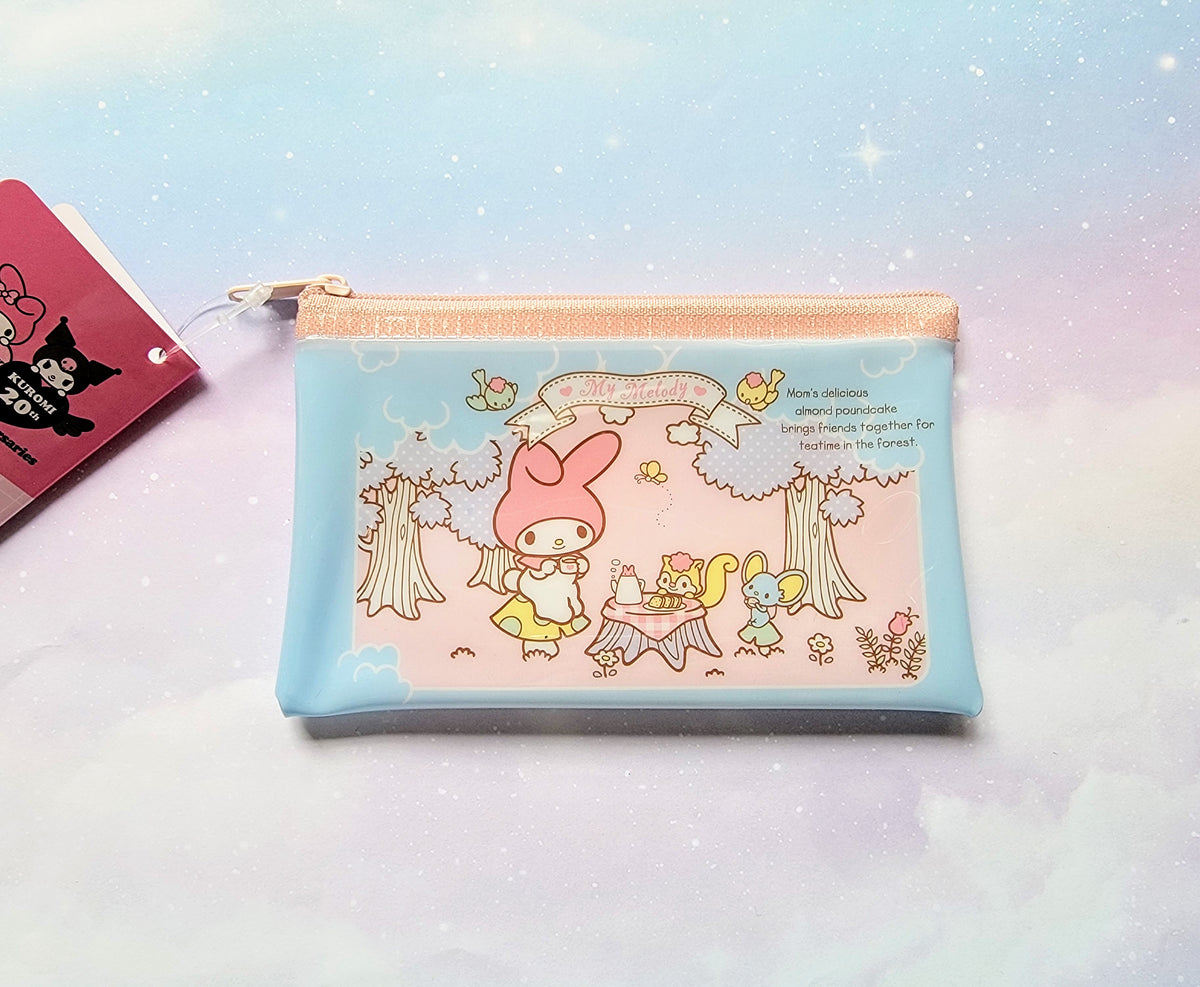 Pastel Mini Vinyl Pouches — Cute Sanrio Accessory Pouch