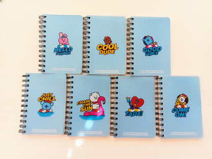 BT21 Spiral Notebook Bon Voyage Edition
