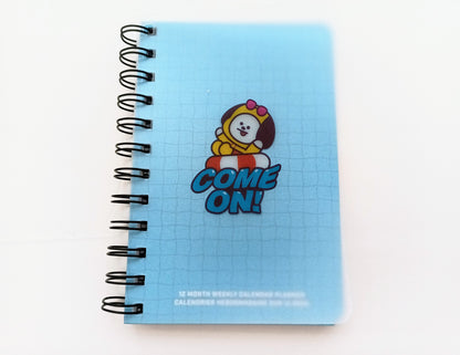 BT21 Spiral Notebook Bon Voyage Edition