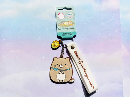 Spring Edition Rilakkuma and Sumikko Gurashi Keychains