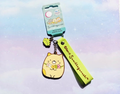 Spring Edition Rilakkuma and Sumikko Gurashi Keychains