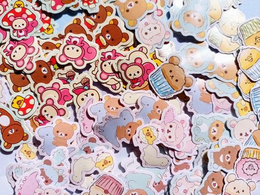 Rilakkuma Sticker Flake Grab Bag