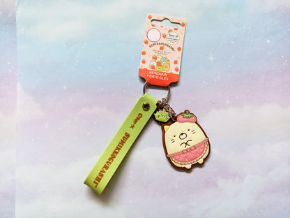 Spring Edition Rilakkuma and Sumikko Gurashi Keychains