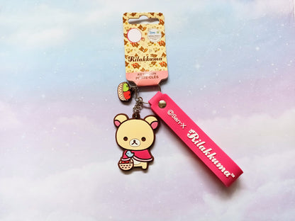 Spring Edition Rilakkuma and Sumikko Gurashi Keychains