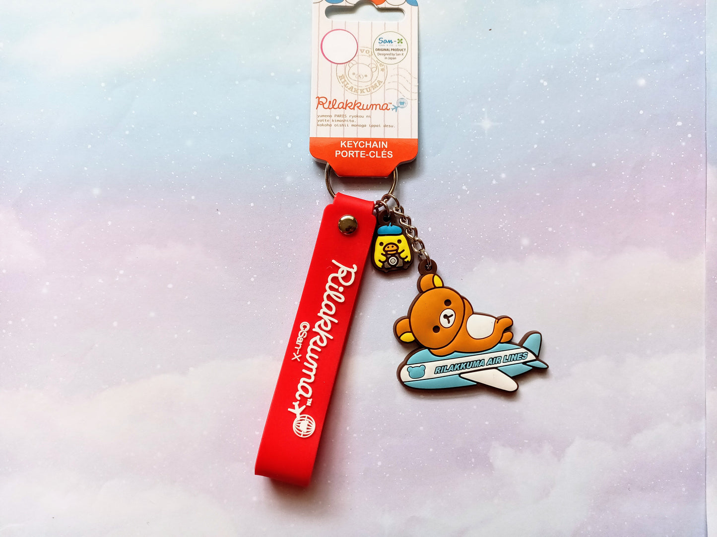 Spring Themed Rilakkuma Keychains