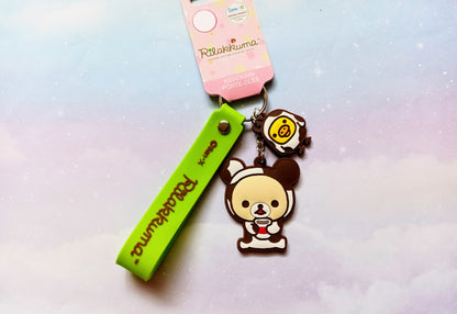 Spring Themed Rilakkuma Keychains