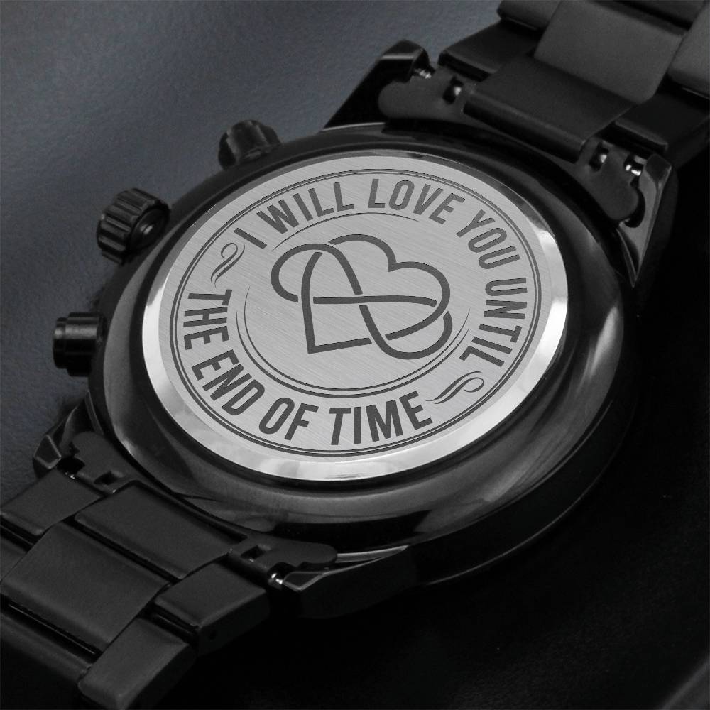 Ich werde dich lieben bis ans Ende der Zeit – Herrenuhr