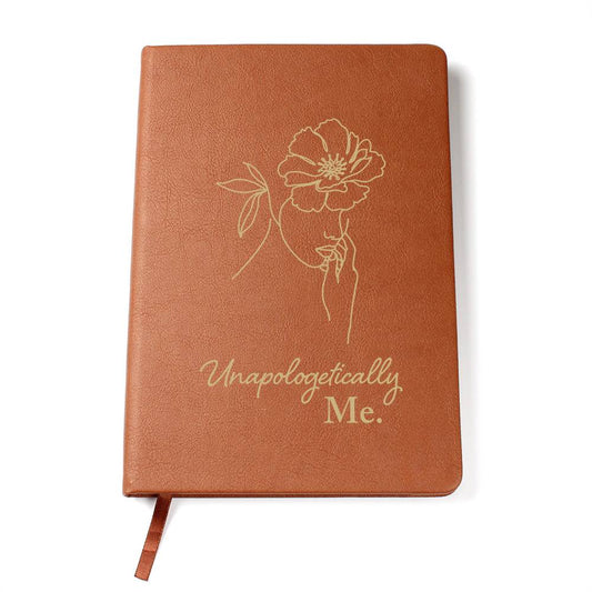 Unapologetically Me - Leder Notizbuch