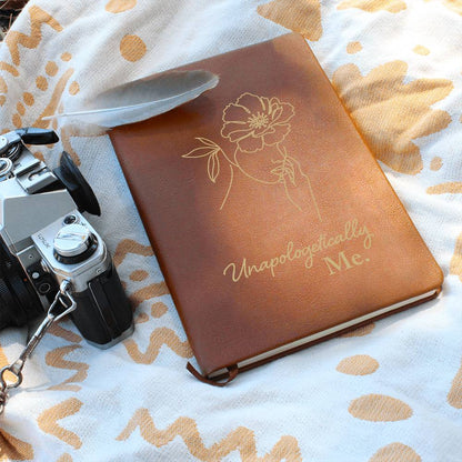 Unapologetically Me - Leder Notizbuch