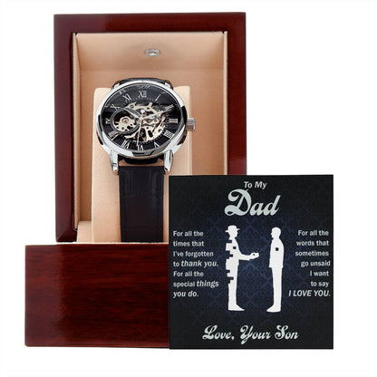 All That You Do - Durchbrochene Uhr