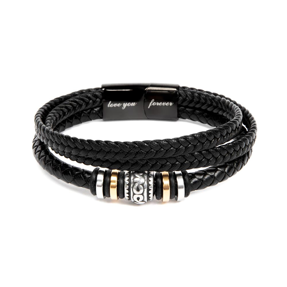 Liebe Dich für immer, glaube tief (Für meinen Enkel) – Armband