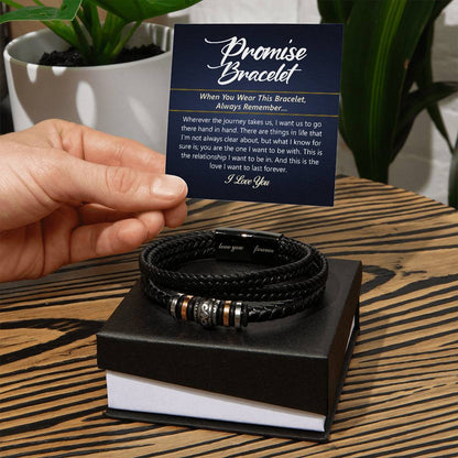 Verspreche Dinge im Leben – Armband