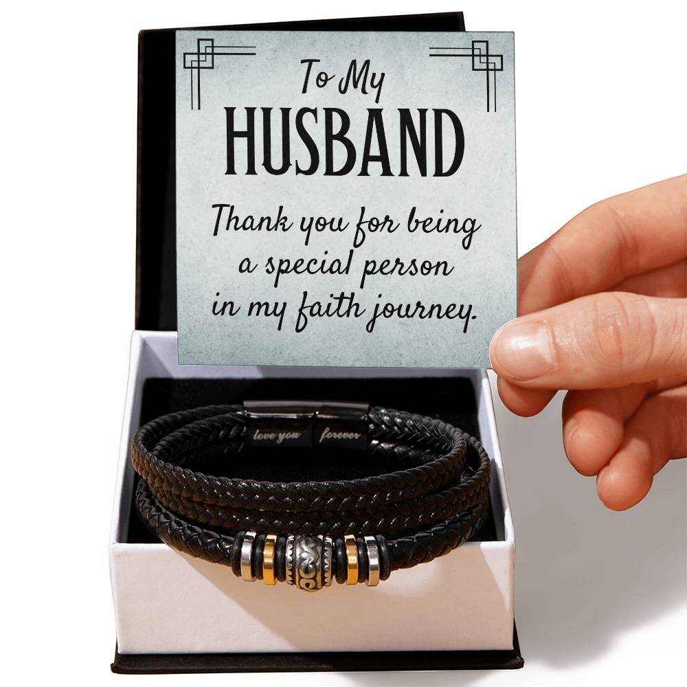 Besonderes Geschenk - Herren Lederarmband