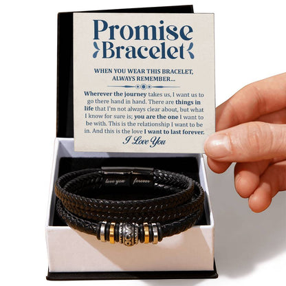 Liebe Dich Für Immer Versprechen (Du bist der Eine) – Armband