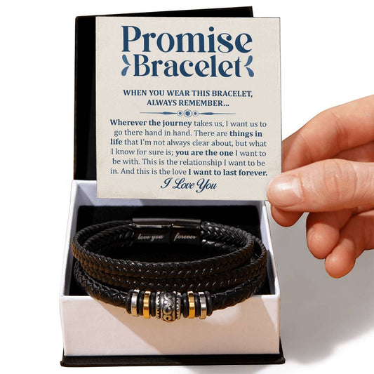 Liebe Dich Für Immer Versprechen (Du bist der Eine) – Armband