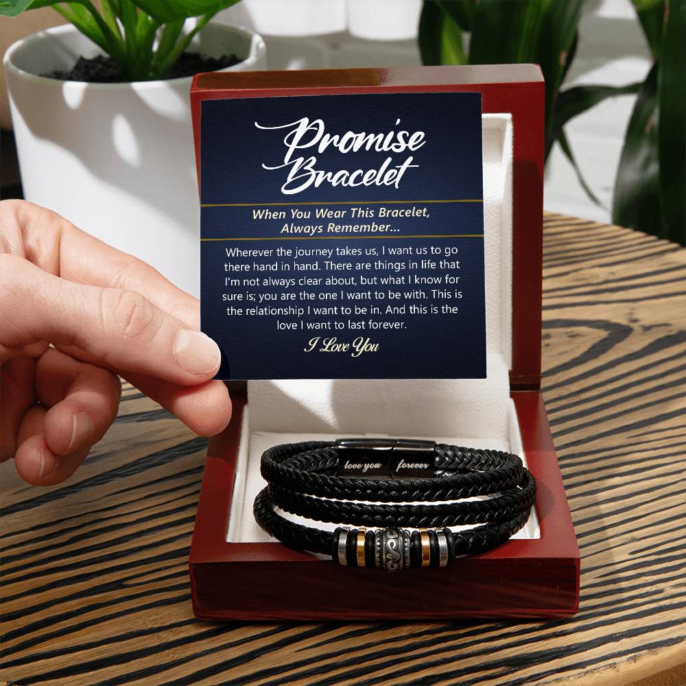 Verspreche Dinge im Leben – Armband