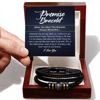 Verspreche Dinge im Leben – Armband