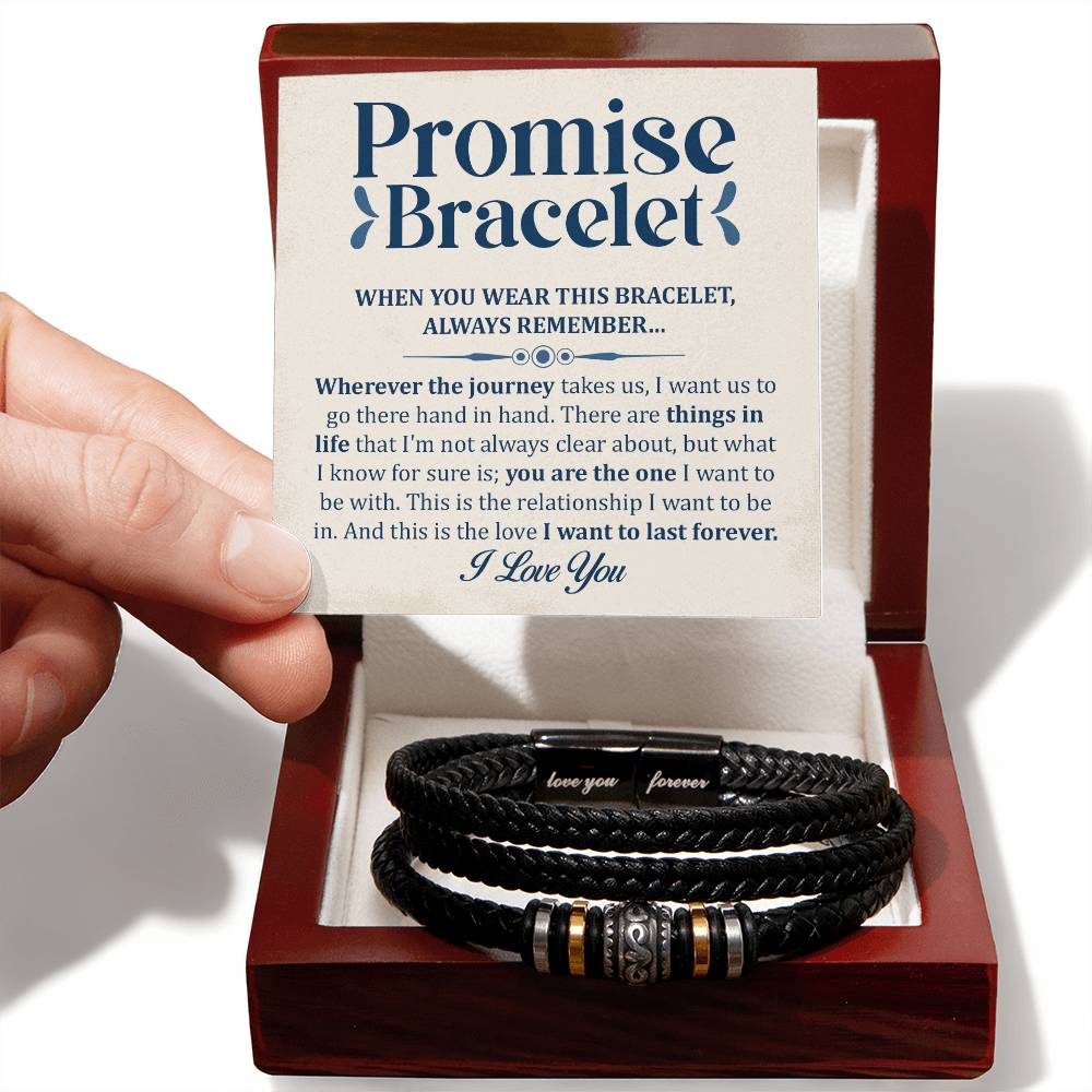 Liebe Dich Für Immer Versprechen (Du bist der Eine) – Armband