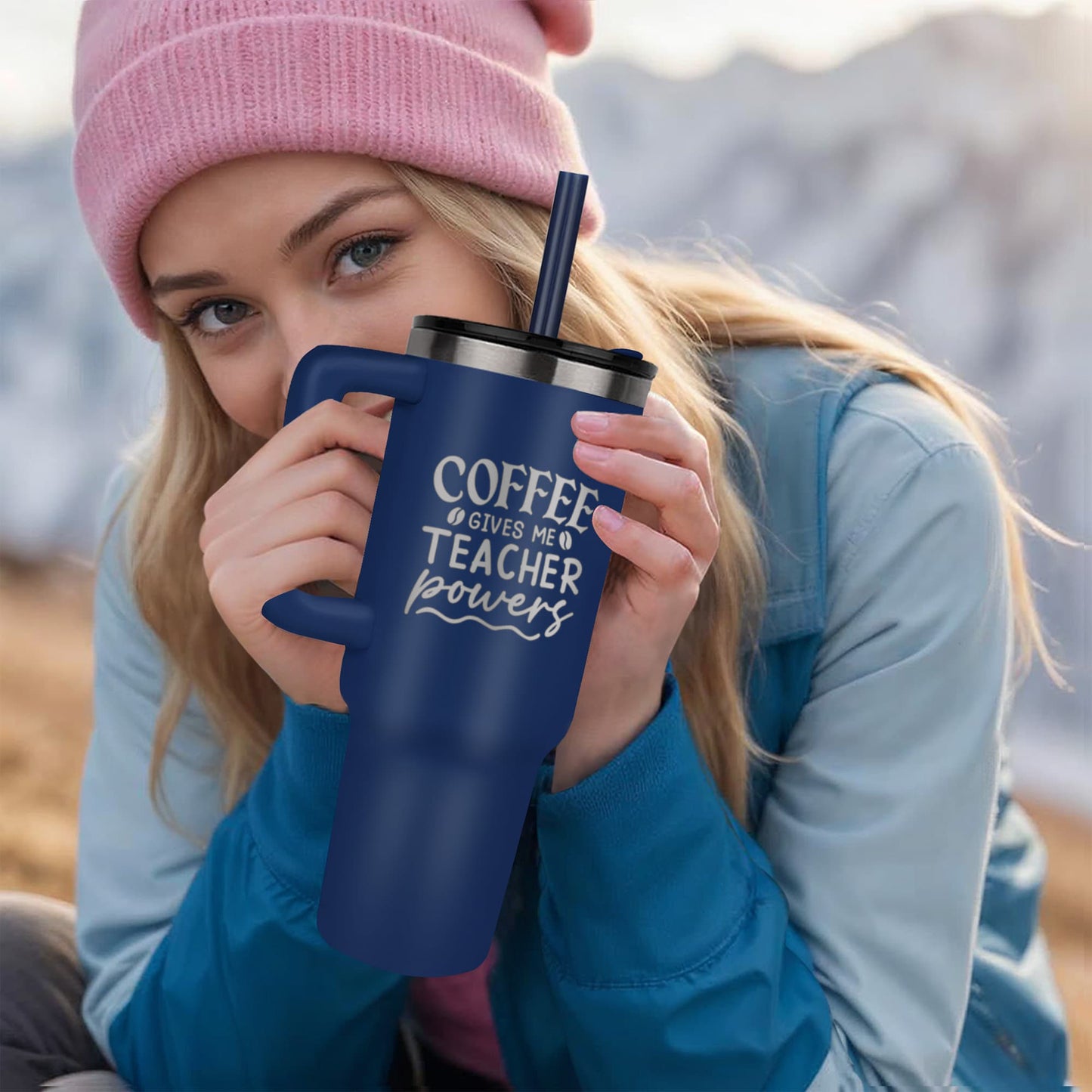 Kaffee gibt mir Superkräfte - Lehrer Tasse