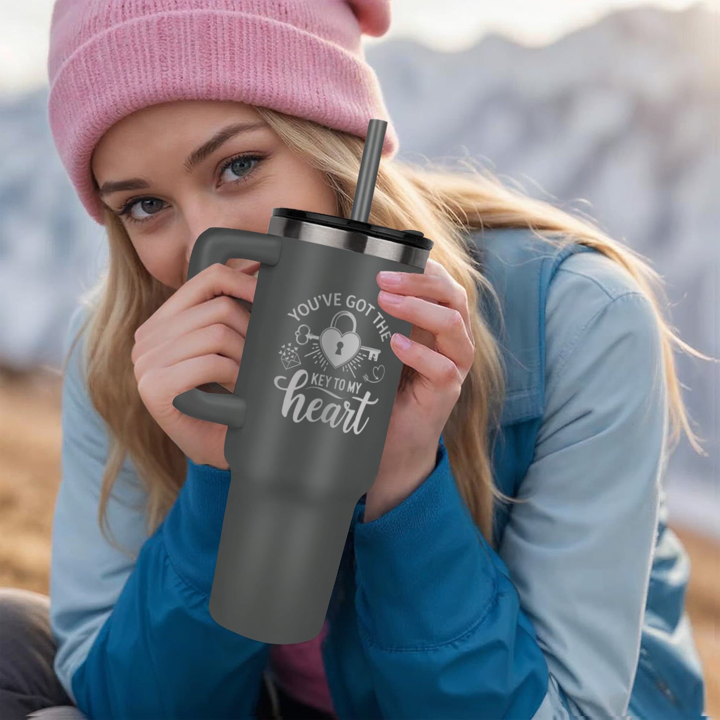Schlüssel zu meinem Herzen - Tumbler