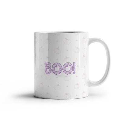 Minimalistic Fall Boo! Mug - 11 oz and 15 oz