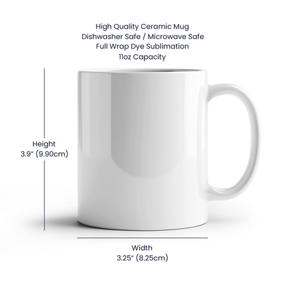 Minimalistic Fall Boo! Mug - 11 oz and 15 oz