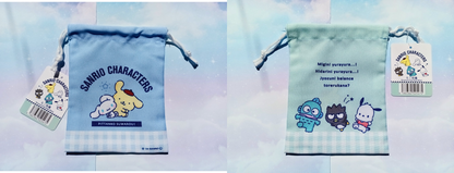 Sanrio Mini Drawstring Pouch Summer Edition